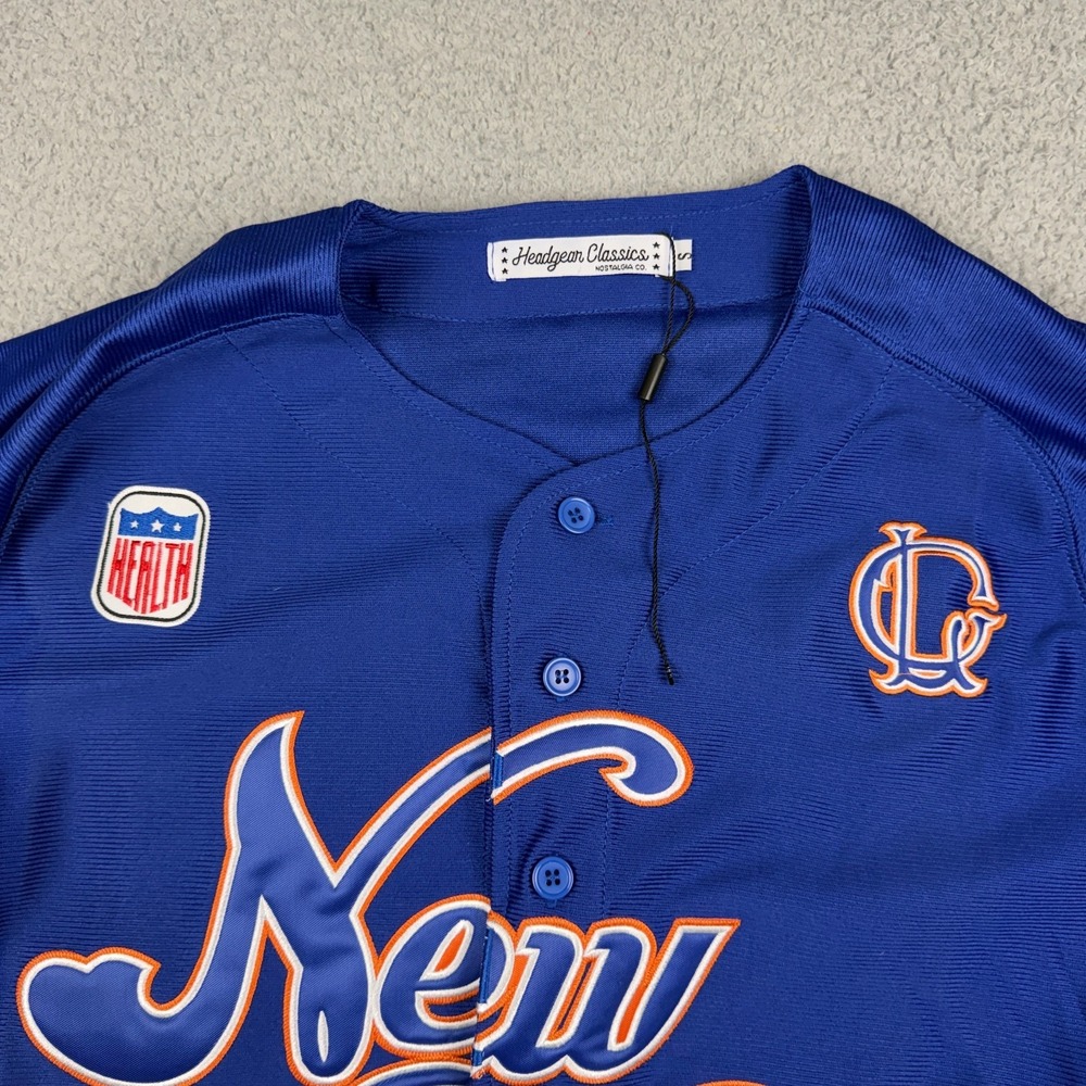 New York Lincoln Giants Negro League Baseball Jersey Adult S Headgear Classics - Picture 6 of 11